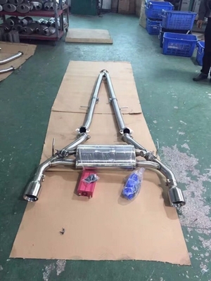 Tubo de escape de acero inoxidable universal brillante y pulido ideal para reemplazar tubos viejos y mejorar el rendimiento en Infiniti Q50