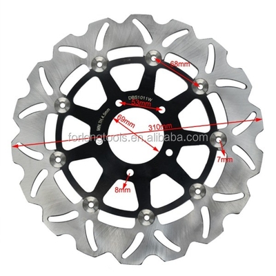 70 kg 5 agujero de montaje de acero inoxidable Motorcicleta rotor de disco flotante de freno para Kawasaki KLV 1000 DL V-STROM 650 DL V-STROM 1000