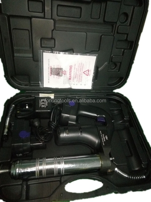 Universal OE NO. 18V Black Electric Grease Gun Recargable con capacidad de 500cc y larga vida útil Tipo japonés sin cables