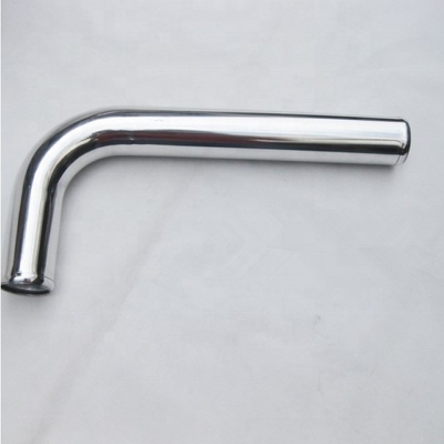 Mejorar su intercooler 1.8mm tubo de entrada de espesor para el flujo óptimo de aire en la flexión 57MM ángulo recto de aluminio en forma de L