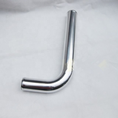 Mejorar su intercooler 1.8mm tubo de entrada de espesor para el flujo óptimo de aire en la flexión 57MM ángulo recto de aluminio en forma de L