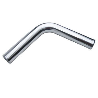75 grados de ángulo de la cabeza redonda código de aluminio de admisión tubo de carga turbo con 500 mm 63 mm diámetro del tubo y 1,6 mm de espesor del tubo