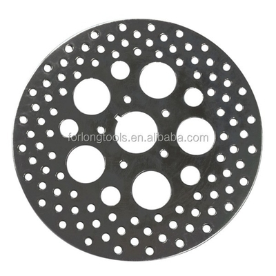 Harley Davidson XLH 883 Sportster Rotor de disco de freno trasero en acero inoxidable o titanio con orificio de montaje 5 posición trasera