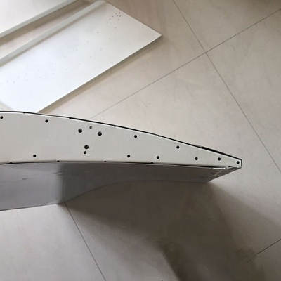 23.75&quot; de ancho Universal 36 pulgadas de pintura blanca Sprint Car nariz del ala para la experiencia de carreras definitiva