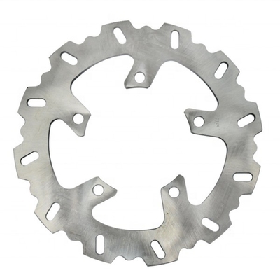Rotor de disco de freno trasero de 245 mm de grosor para motocicleta de carretera Yamaha FZ6 600 FZ6 Fazer 600 hecha de acero inoxidable duradero
