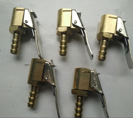 Stock 6MM 8MM neumáticos de automóviles neumáticos de ruedas aire Chuck inflador conector de válvula de bomba para vehículos universales listo para el envío