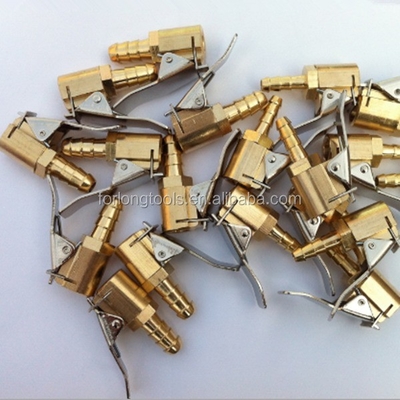 Stock 6MM 8MM neumáticos de automóviles neumáticos de ruedas aire Chuck inflador conector de válvula de bomba para vehículos universales listo para el envío