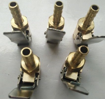 Stock 6MM 8MM neumáticos de automóviles neumáticos de ruedas aire Chuck inflador conector de válvula de bomba para vehículos universales listo para el envío