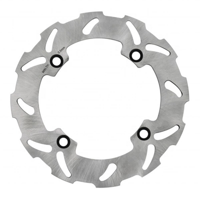 Rotor de disco de freno trasero ligero de 220 mm para Honda CR E 125 CR R 125 AX-1 250 Diseño fijo 4 agujeros de montaje 0.62kg