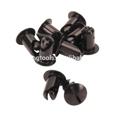 Universal de 0,500&quot; ALUM NEGRO. VUELTA RÁPIDA DZUS sujetadores de cabeza de cúpula botones / puntas para una fácil instalación en cualquier vehículo