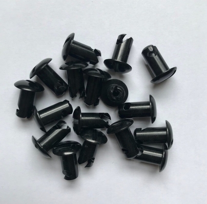 Universal de 0,500&quot; ALUM NEGRO. VUELTA RÁPIDA DZUS sujetadores de cabeza de cúpula botones / puntas para una fácil instalación en cualquier vehículo