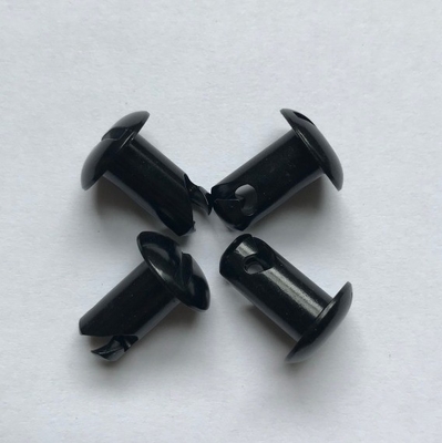 Universal de 0,500&quot; ALUM NEGRO. VUELTA RÁPIDA DZUS sujetadores de cabeza de cúpula botones / puntas para una fácil instalación en cualquier vehículo