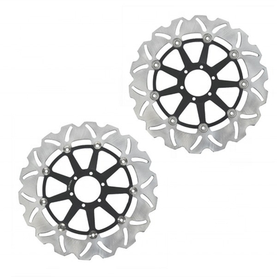 320 mm OD Frente izquierda derecha APRILIA FLOATING FRAME DISC ROTORA F1 FUTURA 125 MX 125 RS 125 con 4,5 mm de espesor
