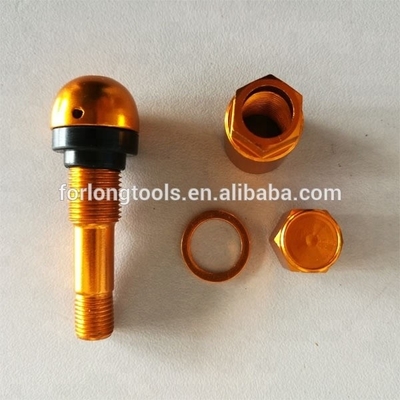 Año Universal TPMS TR525 Válvula de neumático sin tubo con tapa de polvo de aluminio