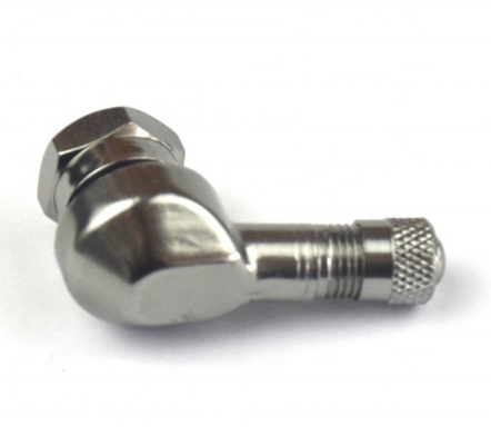 40 mm de longitud Universal de auto de montaje de la motocicleta de neumáticos tapa de válvula con cuerpo de aluminio y núcleo de latón de larga duración