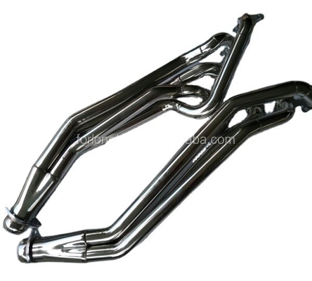 Modelo de coche universal para Ford MUSTANG 5.0L V8 de acero inoxidable de escape MANIFOLD cabeza de tubo largo para mejorar el flujo de escape