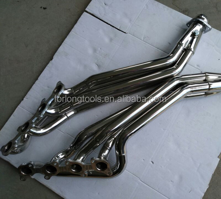 Modelo de coche universal para Ford MUSTANG 5.0L V8 de acero inoxidable de escape MANIFOLD cabeza de tubo largo para mejorar el flujo de escape