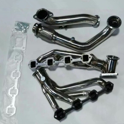 Tamaño OEM Motor universal de acero inoxidable MANIFOLD de escape MUSTANG 86-93 5.0L V8 302 T4 TURBO artículo caliente