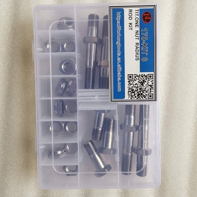 Experimenta el máximo rendimiento de carreras con nuestro chasis de titanio universal y el kit Q/C R/R S/P Plus Bolt