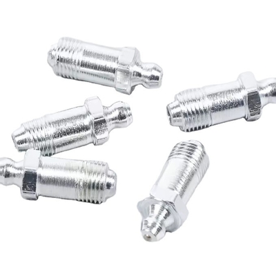 1/4&quot;-19 BSP Grasa de pezón de la tapa de acero inoxidable ajuste recto 90 grados para el equipo de transporte soporte personalizado OEM