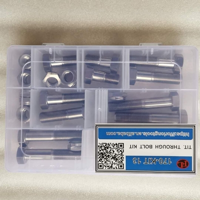 Experimenta el máximo rendimiento de carreras con nuestro chasis de titanio universal y el kit Q/C R/R S/P Plus Bolt