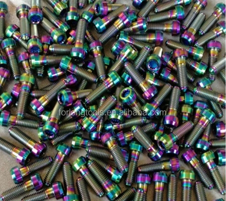 Grado GR5 de Titanio Rimo Dividido pernos M7 x 24MM DIN acabado natural estándar para sus necesidades de fabricación