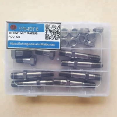 6AL-4V aleación de titanio GR5 Kit de tornillo de acabado para carreras de autos de Sprint