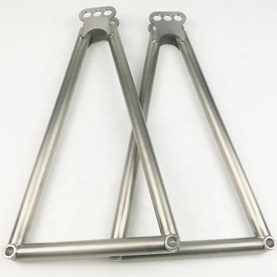 Sprint Car Triple-X Universal Fitment Fácil de instalar Escalera Jacobs con Titanio Natural 13 5/8&quot; 14&quot; y Tres Agujeros
