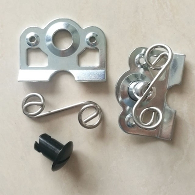 Acero universal de giro rápido Dzus placa trasera 1 3/8 sujetadores soportes de montaje Instalación sin complicaciones para todos los modelos de automóviles