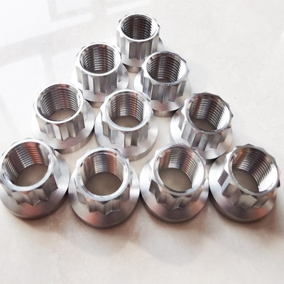 Noces universales 1/2-20 hilo 12 punto 9/16 tamaño de enchufe Titanio GR5 6AL-4V año propósito universal para reemplazar / reparar 6AL-4V