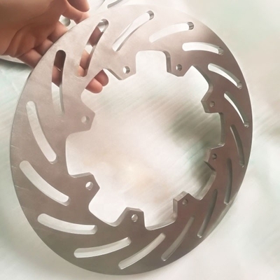 Ingeniería de precisión universal 12 pulgadas Titanio ranura trasera rotor de freno interior para el rendimiento del coche Sprint