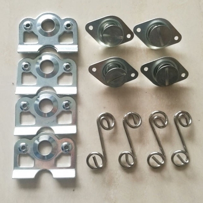 Botón Dzus de aluminio universal de 7/16&quot; de uso pesado con muelles de acero y placas traseras Opción superior de reemplazo / reparación