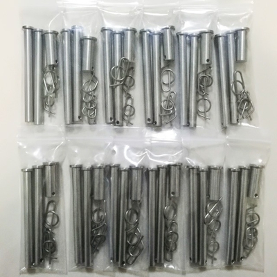 1/2&quot; x 1.3&quot; de liberación rápida Jacob Escalera Sprint Car Clevis Pins en el estándar DIN Hecho de titanio para el rendimiento