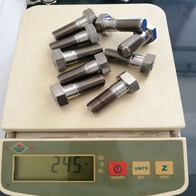 6AL-4V aleación de titanio acabado natural SPRINT CAR TITANIUM RADIUS ROD BOLT 1/2&quot;-20 x 1-3/8&quot;