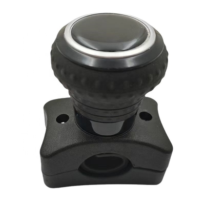 El volante del coche de ajuste universal negro Booster Spinner Knob 360 grados de agarre de la bola girando control manual para una operación sin problemas