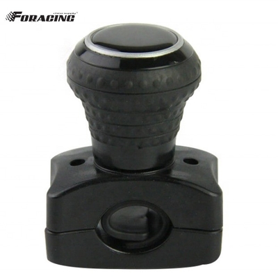 El volante del coche de ajuste universal negro Booster Spinner Knob 360 grados de agarre de la bola girando control manual para una operación sin problemas