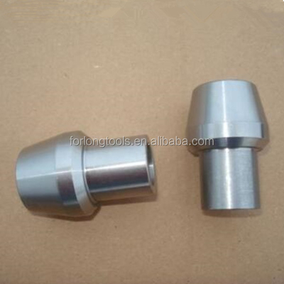 1.373&quot; Diámetro Gran extremo LH Femenino tubo de acero extremo de soldadura Bung para 5/8-18 LH hilos Año Universal de hilos Pitch 11/16&quot;-18
