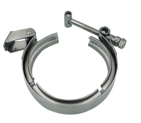 1.5-6.0 Universal 304 V banda de acero inoxidable de los abrazaderos de escape con equipo de brida masculino femenino año universal universal