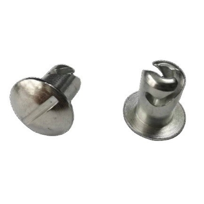 Compatibilidad universal Reemplazar/reparar estándar OE NO. con fijaciones de acero plateado Dzus 7/16&quot; *.500&quot; cabeza regular