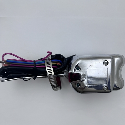 No. de origen estándar. Interruptor de señal de giro de cromo con flasher para Vintage Hot Rod Rat Rod Año universal
