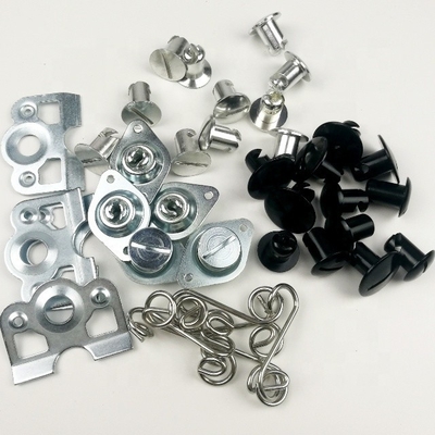 Compatibilidad universal Reemplazar/reparar estándar OE NO. con fijaciones de acero plateado Dzus 7/16&quot; *.500&quot; cabeza regular
