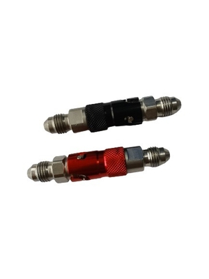 Conector de acero universal AN3 de liberación rápida de conexión seca de acoplamiento para fácil reemplazo / actualización en el montaje de automóviles
