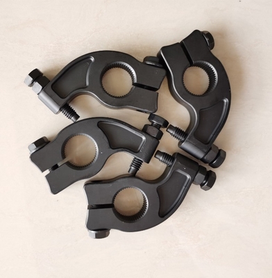 Universal Titanio Negro Torsión Stop 7/8 pulgadas Spline Sprint Car 1-1/2 &quot;Split Negro PVD