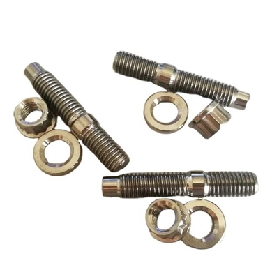 Experiencia de rendimiento mejorado del motor con acabado natural de titanio Turbo a kit de manifold M8 M10 y estándar DIN