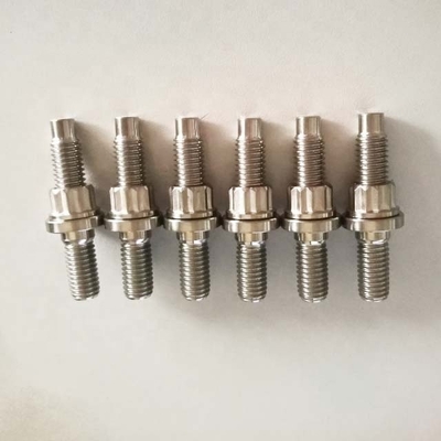 Experiencia de rendimiento mejorado del motor con acabado natural de titanio Turbo a kit de manifold M8 M10 y estándar DIN