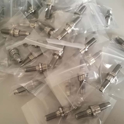 Experiencia de rendimiento mejorado del motor con acabado natural de titanio Turbo a kit de manifold M8 M10 y estándar DIN