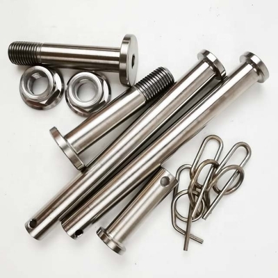 Universal Jacobs Escalera Titanio Cerrojo de Nylon Insert Nut o Titanio Pin Set para el coche Sprint Reemplazar / Reparar Universal Car Fitment