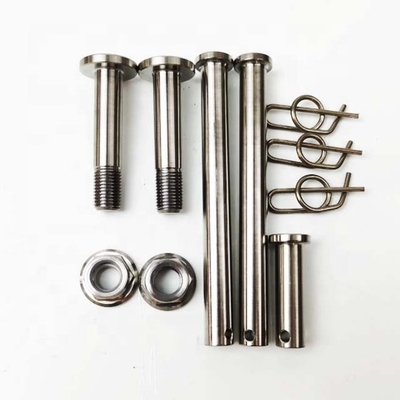 Universal Jacobs Escalera Titanio Cerrojo de Nylon Insert Nut o Titanio Pin Set para el coche Sprint Reemplazar / Reparar Universal Car Fitment