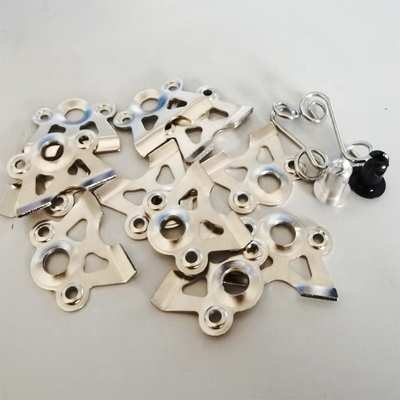 Zinc Revestido Cuarta vuelta Dzus Placa trasera para 1 &quot;muelles Sprintcar Sistema de medición estándar DIN Imperial Inch