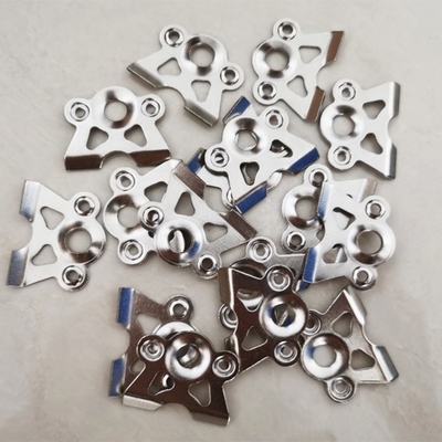Zinc Revestido Cuarta vuelta Dzus Placa trasera para 1 &quot;muelles Sprintcar Sistema de medición estándar DIN Imperial Inch